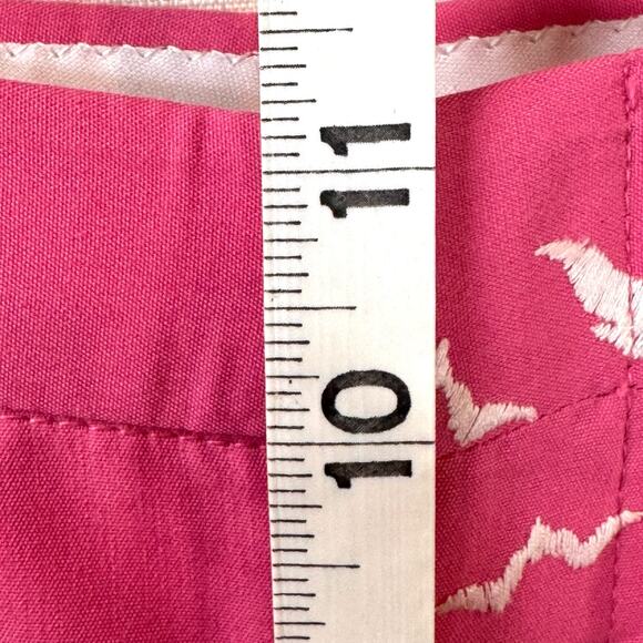 VINTAGE Capri Pants Women's S Cotton Blend Coastal Preppy Beach Summer Retro - Picture 8 of 11